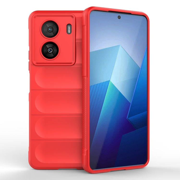 Magic Shield TPU + Flannel Phone Case, For vivo iQOO Z7x, For vivo Y27 4G Global
