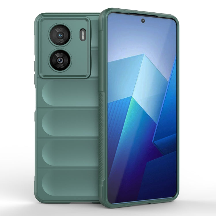Magic Shield TPU + Flannel Phone Case, For vivo iQOO Z7x, For vivo Y27 4G Global