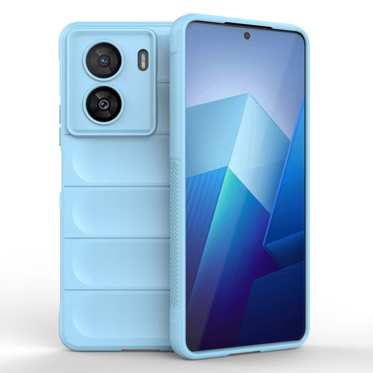 Magic Shield TPU + Flannel Phone Case, For vivo iQOO Z7x, For vivo Y27 4G Global
