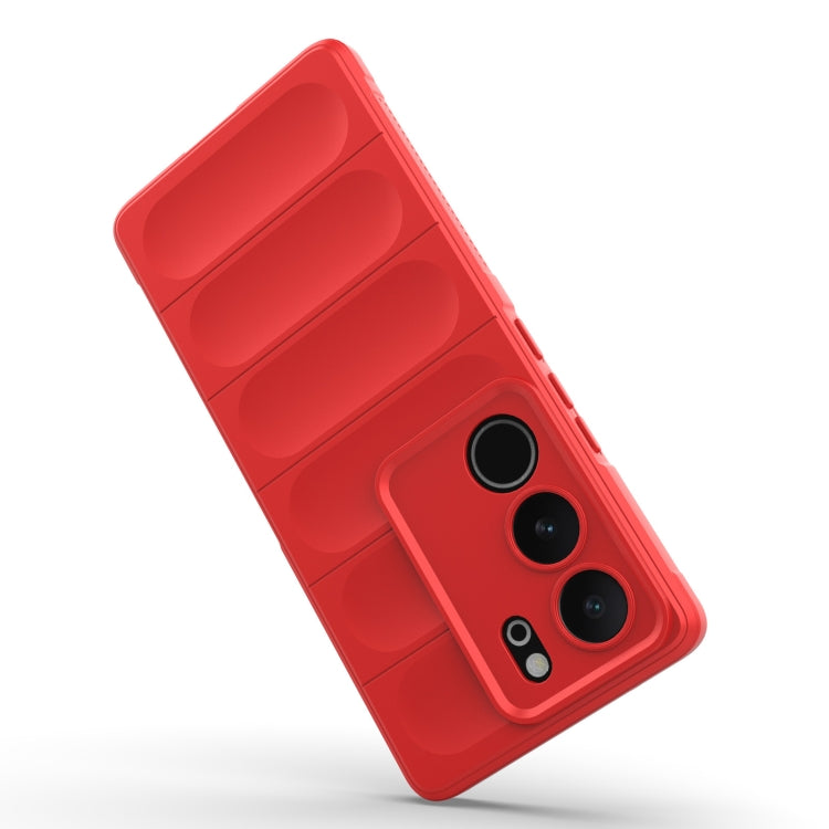 Magic Shield TPU + Flannel Phone Case, For vivo S17, For vivo S17e