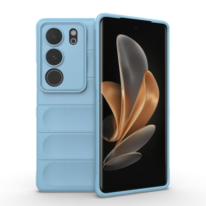Magic Shield TPU + Flannel Phone Case, For vivo Y36 4G, For vivo S17 Pro
