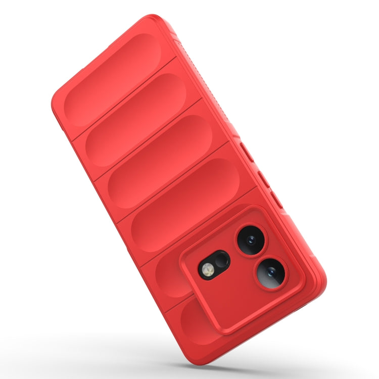 Magic Shield TPU + Flannel Phone Case, For vivo iQOO Neo8, For vivo Y78+ Global