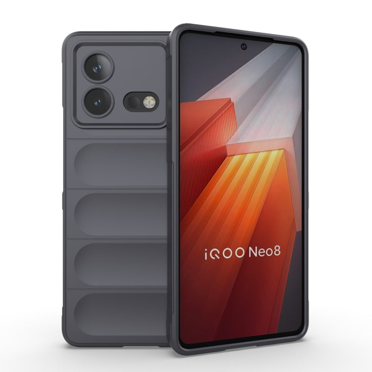 Magic Shield TPU + Flannel Phone Case, For vivo iQOO Neo8, For vivo Y78+ Global