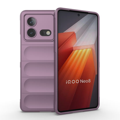 Magic Shield TPU + Flannel Phone Case, For vivo iQOO Neo8, For vivo Y78+ Global