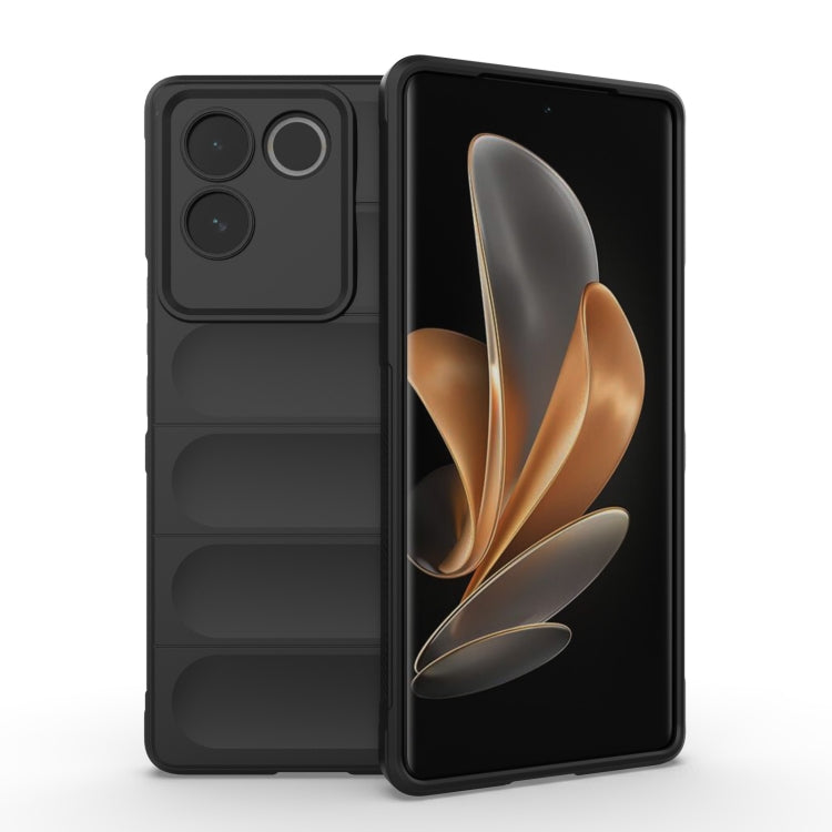 Magic Shield TPU + Flannel Phone Case, For vivo S17, For vivo S17e