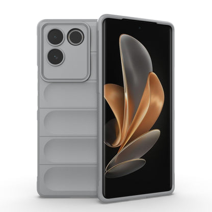 Magic Shield TPU + Flannel Phone Case, For vivo S17, For vivo S17e