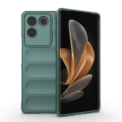 Magic Shield TPU + Flannel Phone Case, For vivo S17, For vivo S17e