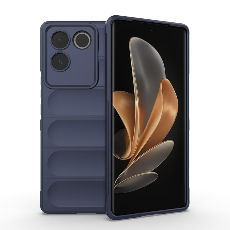 Magic Shield TPU + Flannel Phone Case, For vivo S17, For vivo S17e