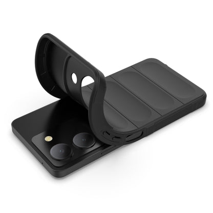 Magic Shield TPU + Flannel Phone Case, For vivo Y36 4G, For vivo S17 Pro