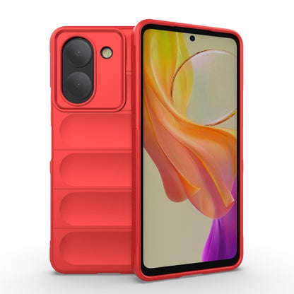 Magic Shield TPU + Flannel Phone Case, For vivo Y36 4G, For vivo S17 Pro