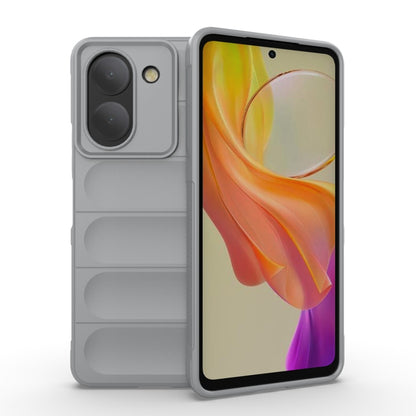 Magic Shield TPU + Flannel Phone Case, For vivo Y36 4G, For vivo S17 Pro