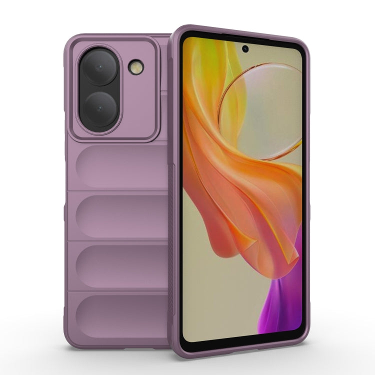 Magic Shield TPU + Flannel Phone Case, For vivo Y36 4G, For vivo S17 Pro