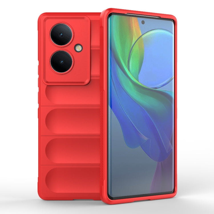 Magic Shield TPU + Flannel Phone Case, For vivo iQOO Neo8, For vivo Y78+ Global