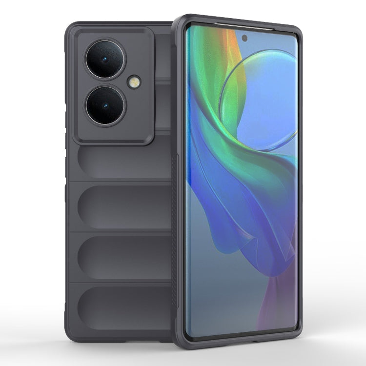 Magic Shield TPU + Flannel Phone Case, For vivo iQOO Neo8, For vivo Y78+ Global