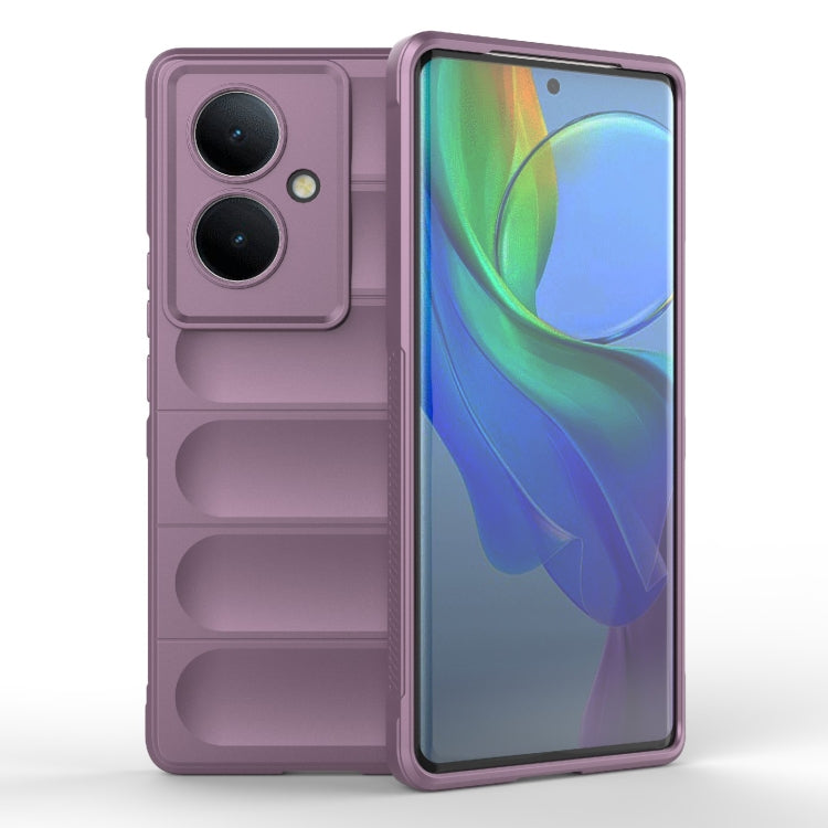 Magic Shield TPU + Flannel Phone Case, For vivo iQOO Neo8, For vivo Y78+ Global
