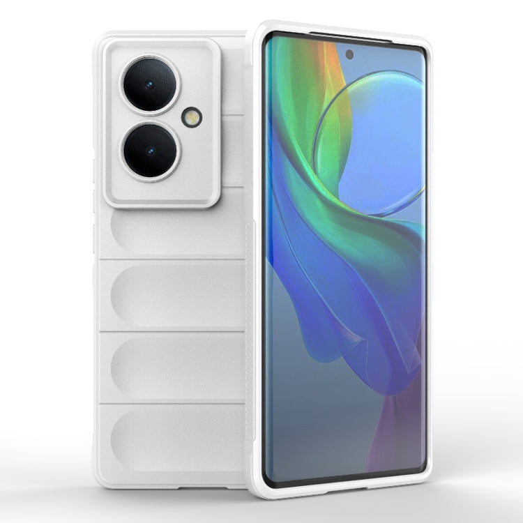Magic Shield TPU + Flannel Phone Case, For vivo iQOO Neo8, For vivo Y78+ Global