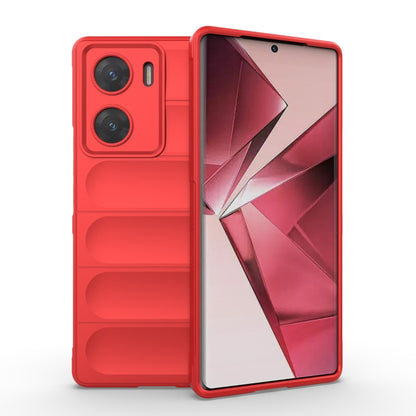 Magic Shield TPU + Flannel Phone Case, For vivo iQOO 12 5G, For vivo V29e 4G Global