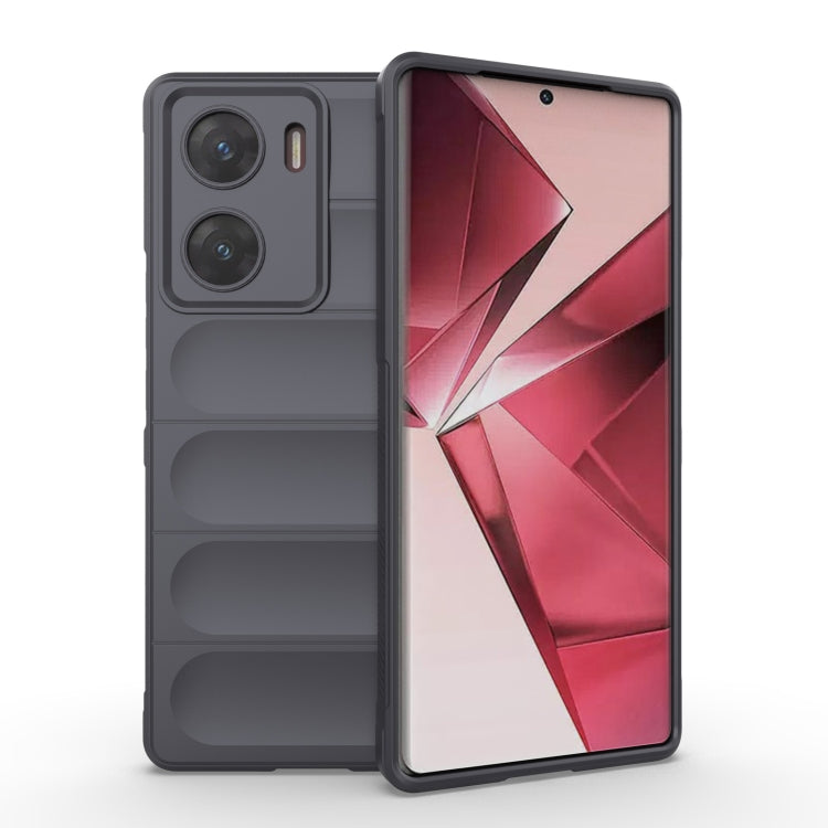Magic Shield TPU + Flannel Phone Case, For vivo iQOO 12 5G, For vivo V29e 4G Global