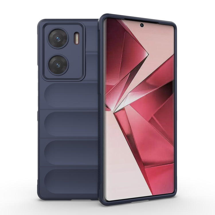 Magic Shield TPU + Flannel Phone Case, For vivo iQOO 12 5G, For vivo V29e 4G Global