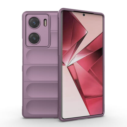 Magic Shield TPU + Flannel Phone Case, For vivo iQOO 12 5G, For vivo V29e 4G Global