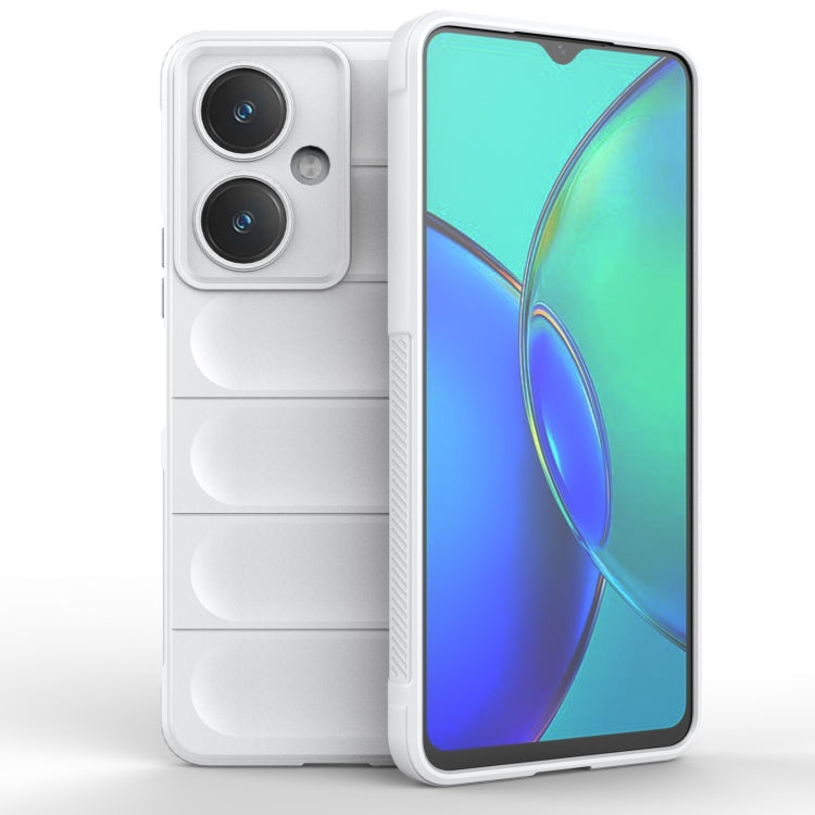 Magic Shield TPU + Flannel Phone Case, For vivo Y27 4G Global