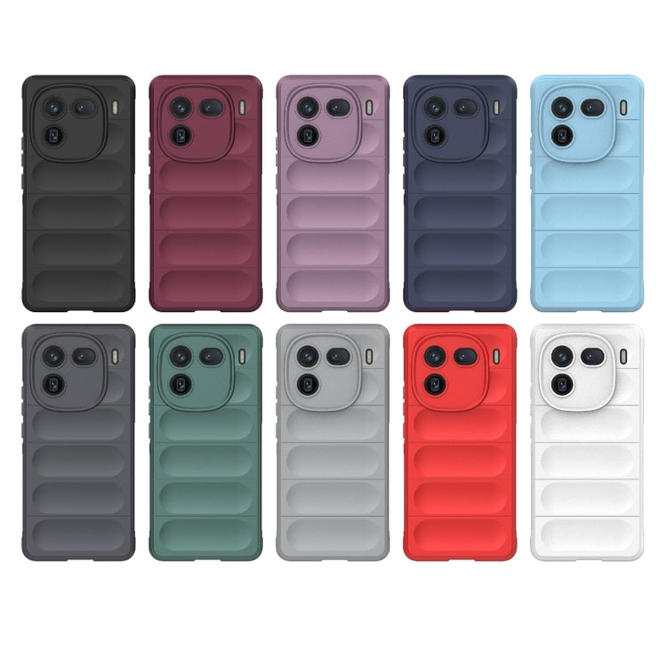 Magic Shield TPU + Flannel Phone Case, For vivo iQOO 12 5G, For vivo V29e 4G Global
