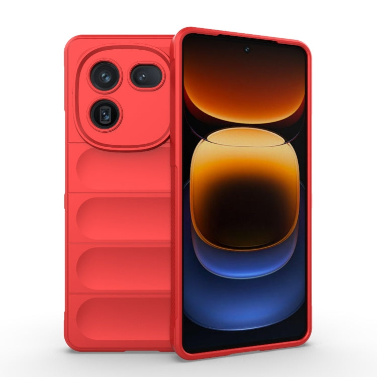 Magic Shield TPU + Flannel Phone Case, For vivo iQOO 12 5G, For vivo V29e 4G Global