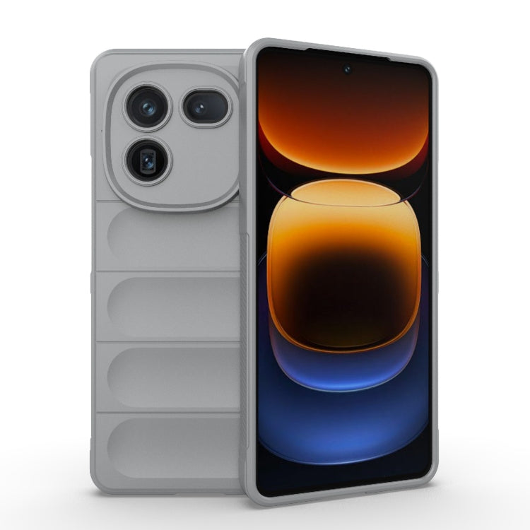 Magic Shield TPU + Flannel Phone Case, For vivo iQOO 12 5G, For vivo V29e 4G Global