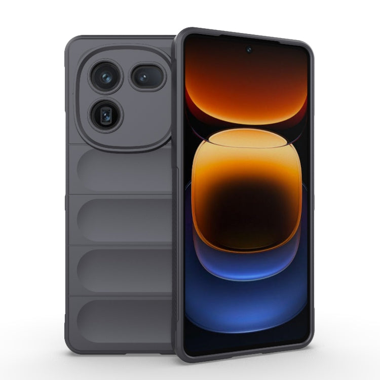 Magic Shield TPU + Flannel Phone Case, For vivo iQOO 12 5G, For vivo V29e 4G Global
