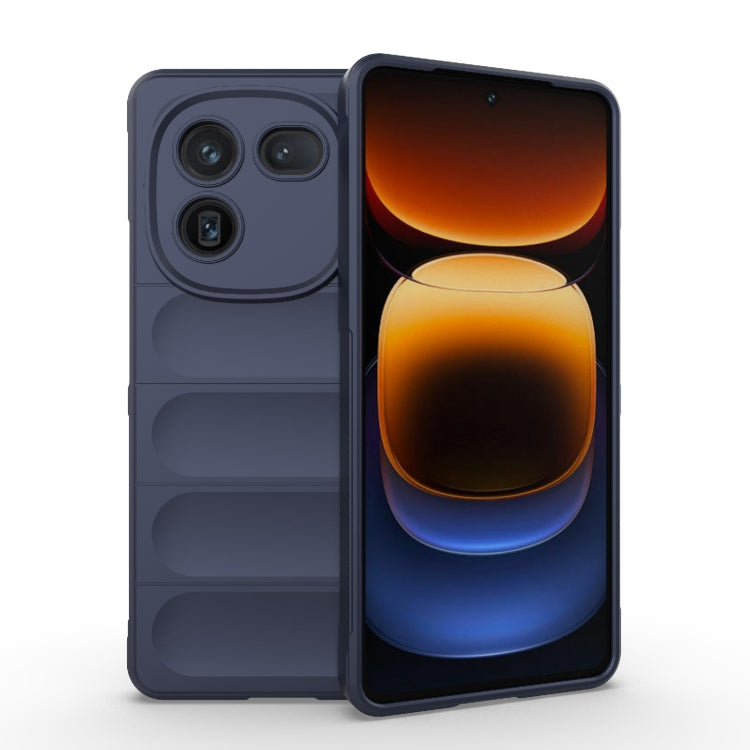 Magic Shield TPU + Flannel Phone Case, For vivo iQOO 12 5G, For vivo V29e 4G Global