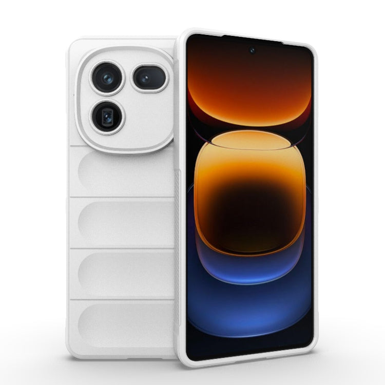 Magic Shield TPU + Flannel Phone Case, For vivo iQOO 12 5G, For vivo V29e 4G Global