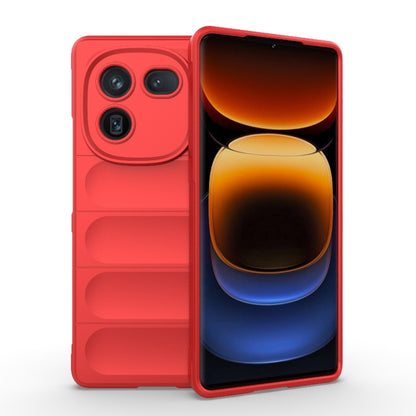 Magic Shield TPU + Flannel Phone Case, For vivo X100 5G, For vivo iQOO 12 Pro 5G