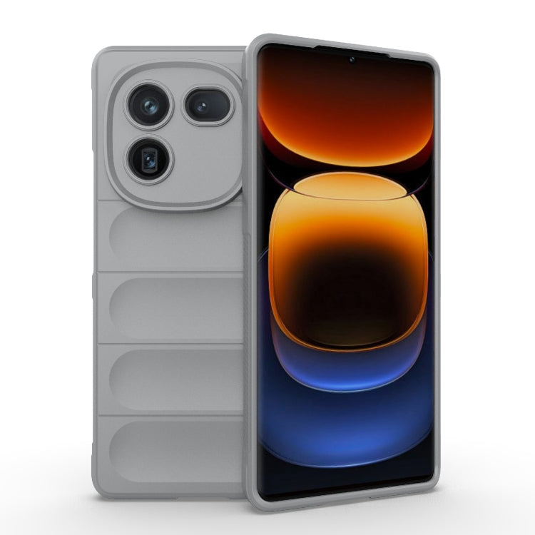 Magic Shield TPU + Flannel Phone Case, For vivo X100 5G, For vivo iQOO 12 Pro 5G