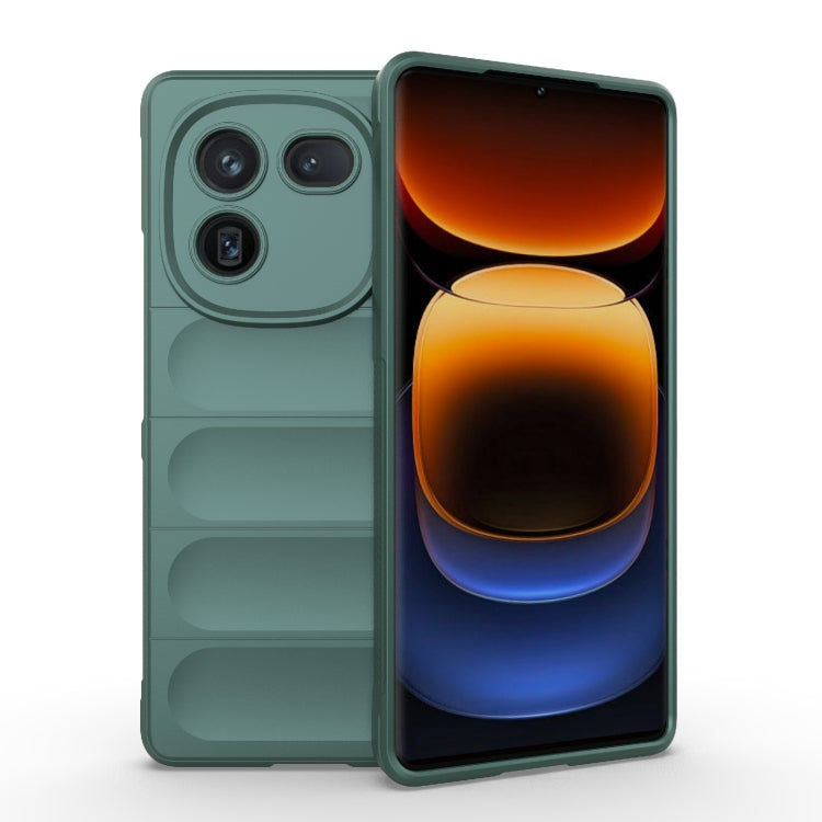 Magic Shield TPU + Flannel Phone Case, For vivo X100 5G, For vivo iQOO 12 Pro 5G