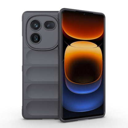 Magic Shield TPU + Flannel Phone Case, For vivo X100 5G, For vivo iQOO 12 Pro 5G