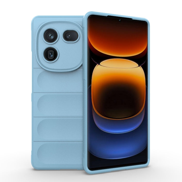 Magic Shield TPU + Flannel Phone Case, For vivo X100 5G, For vivo iQOO 12 Pro 5G