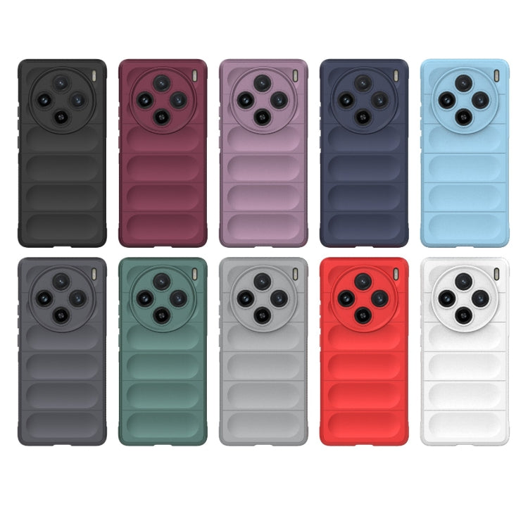 Magic Shield TPU + Flannel Phone Case, For vivo X100 5G, For vivo iQOO 12 Pro 5G