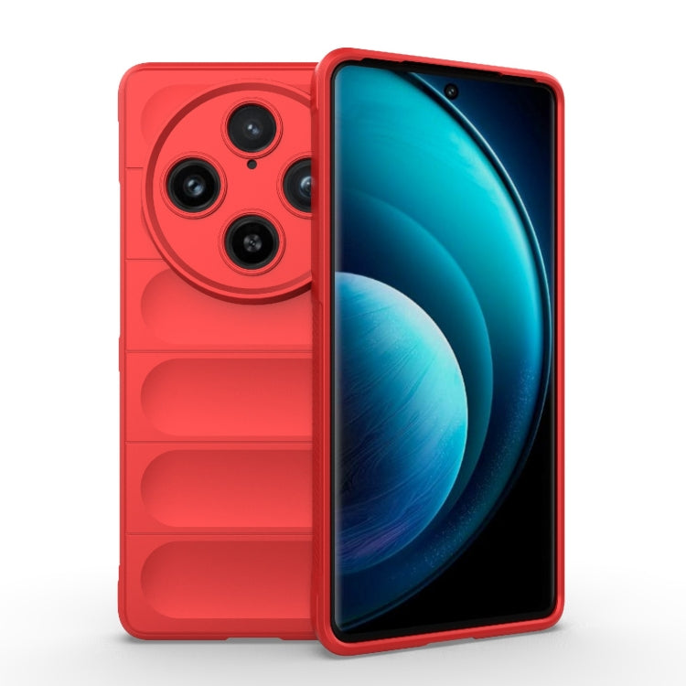 Magic Shield TPU + Flannel Phone Case, For vivo S18 5G, For vivo X100 Pro 5G