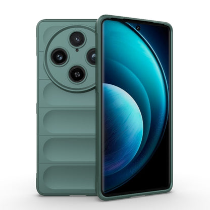Magic Shield TPU + Flannel Phone Case, For vivo S18 5G, For vivo X100 Pro 5G