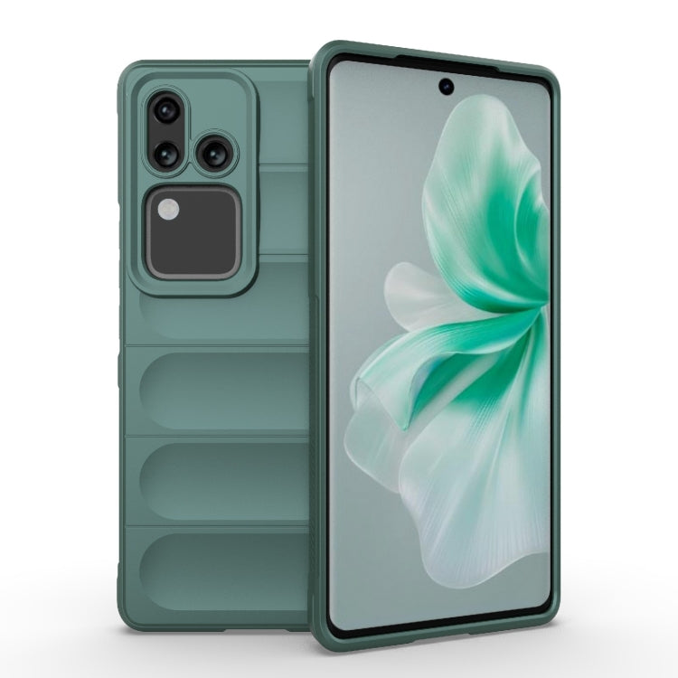 Magic Shield TPU + Flannel Phone Case, For vivo S18 5G, For vivo X100 Pro 5G