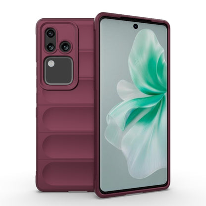 Magic Shield TPU + Flannel Phone Case, For vivo S18 5G, For vivo X100 Pro 5G