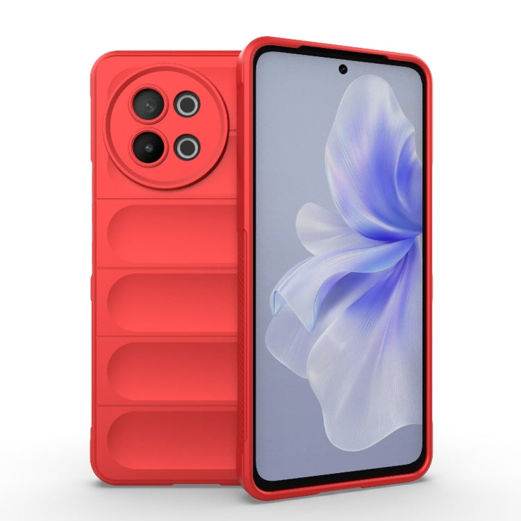 Magic Shield TPU + Flannel Phone Case, For vivo iQOO Neo9, For vivo S18E 5G