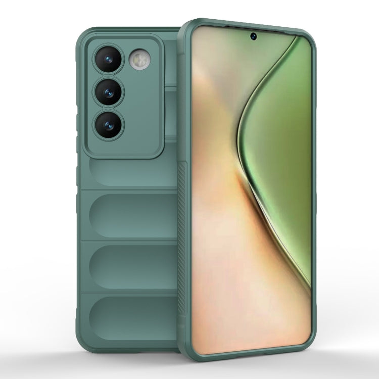 Magic Shield TPU + Flannel Phone Case, For vivo iQOO Z9 Turbo 5G, For vivo Y200E 5G Global / Y100 5G IDN