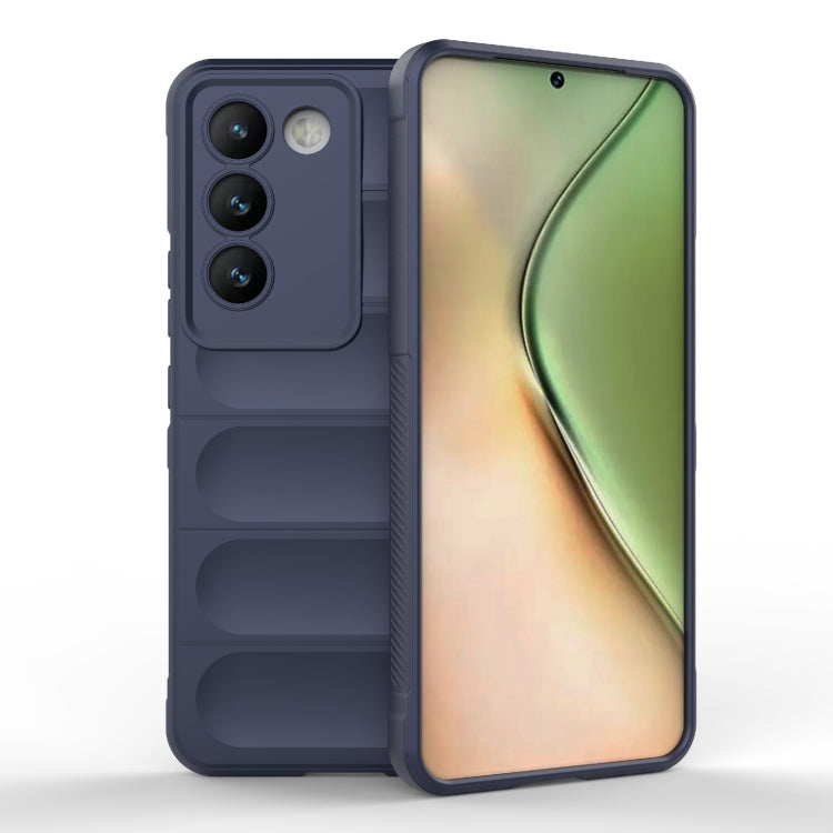 Magic Shield TPU + Flannel Phone Case, For vivo iQOO Z9 Turbo 5G, For vivo Y200E 5G Global / Y100 5G IDN