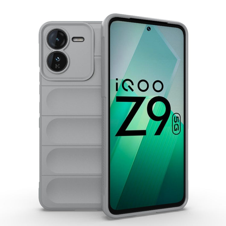 Magic Shield TPU + Flannel Phone Case, For vivo T3X 5G Global, For vivo iQOO Z9 5G