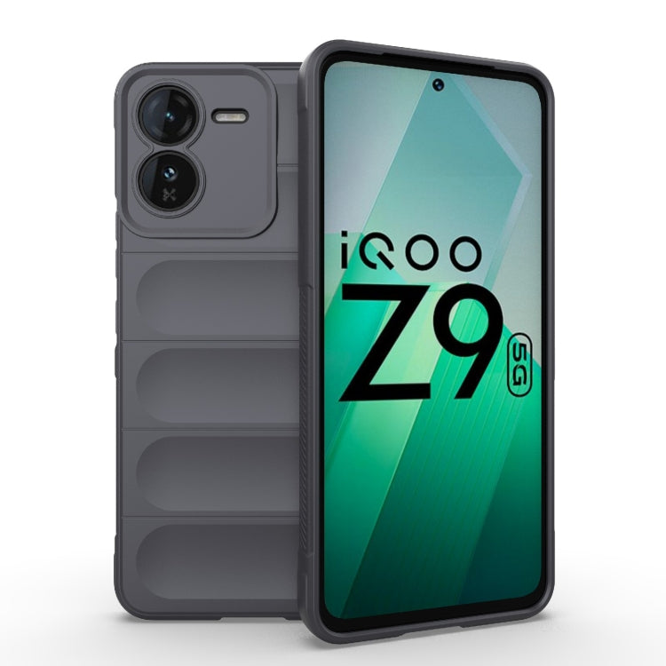 Magic Shield TPU + Flannel Phone Case, For vivo T3X 5G Global, For vivo iQOO Z9 5G