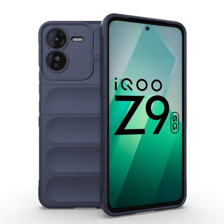 Magic Shield TPU + Flannel Phone Case, For vivo T3X 5G Global, For vivo iQOO Z9 5G