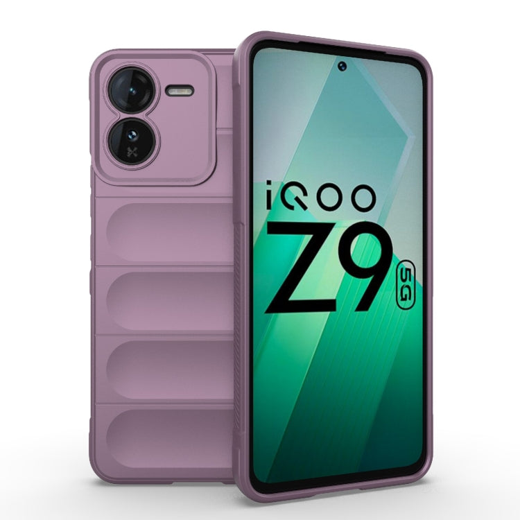Magic Shield TPU + Flannel Phone Case, For vivo T3X 5G Global, For vivo iQOO Z9 5G