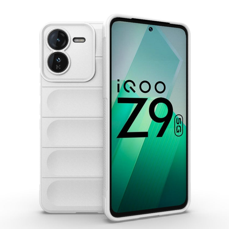 Magic Shield TPU + Flannel Phone Case, For vivo T3X 5G Global, For vivo iQOO Z9 5G