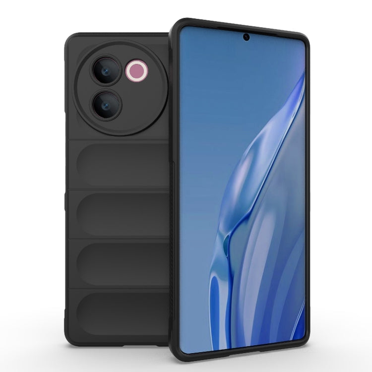 Magic Shield TPU + Flannel Phone Case, For vivo V30e 5G Global, For vivo iQOO Z9X 5G